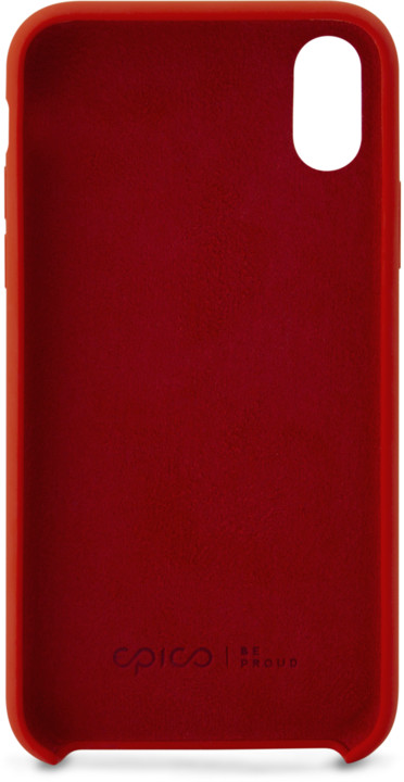 EPICO Silikonový kryt pro iPhone XS Max, červený_186710847