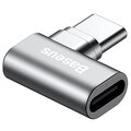 Baseus Mini magnetický adaptér pro nabíjecí kabel USB-C, šedá_481863842