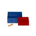 Naběrač LEGO, na kostičky, set 2ks, červená/modrá_954469003