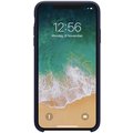 Nillkin Flex Pure Liquid silikonové pouzdro pro iPhone XS, modrá_1928052190