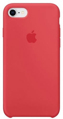 Apple silikonový kryt na iPhone 8 / 7, malinově červená_1216905099