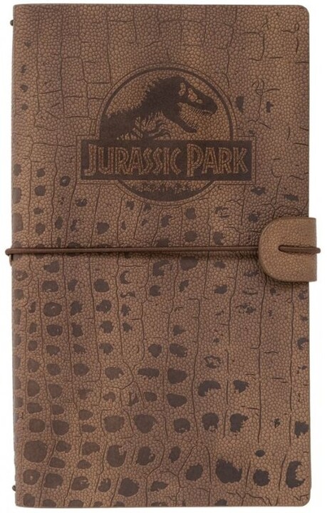 Zápisník Jurassic Park - Logo, koženkový obal_1255759907