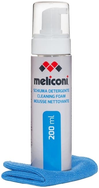 Meliconi C-200 FOAM Antistatická čisticí pěna 200 ml + utěrka z mikrovlákna_1896196537