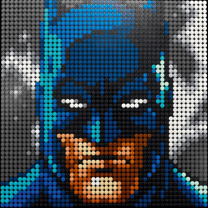 Extra výhodný balíček LEGO® Art - Kolekce Jim Lee – Batman™ 31205 - epický Batman nebo 3 různé portr