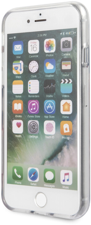 Karl Lagerfeld ochranný kryt Iconic Degrade pro iPhone 7/8/SE2, černá_123517304