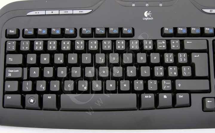 Logitech Media Keyboard CZ PS/2_1257558431