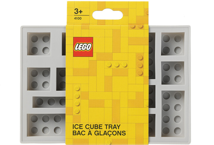 Forma na led LEGO Iconic, silikonová, šedá