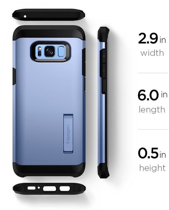 Spigen Tough Armor pro Samsung Galaxy S8, blue coral_2015332547