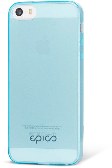 EPICO Plastový kryt pro iPhone 5/5S/SE TWIGGY GLOSS - modrý_618847152