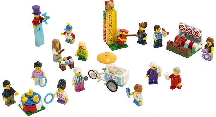 LEGO® City 60234 Sada postav – Zábavná pouť_1082186876