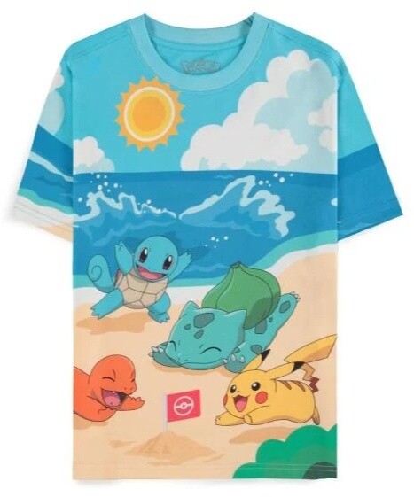 Tričko Pokémon - Beach Day, dámské (XL)_1920076972