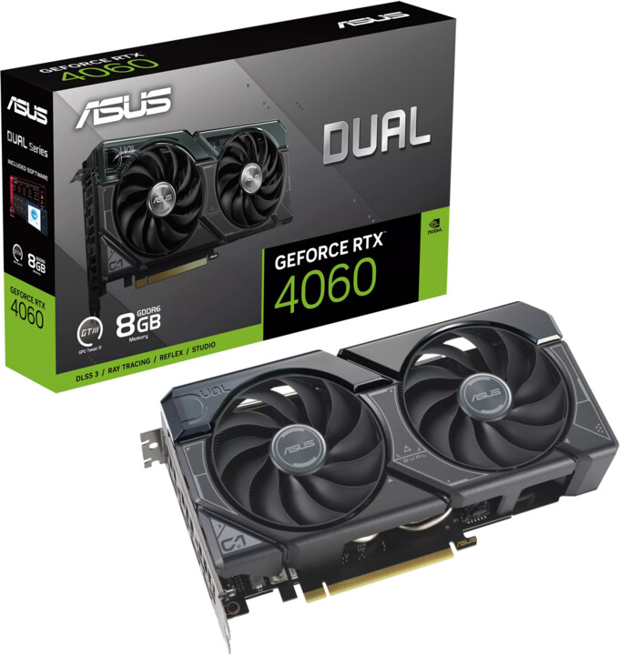 ASUS Dual GeForce RTX 4060 8G, 8GB GDDR6_929851289