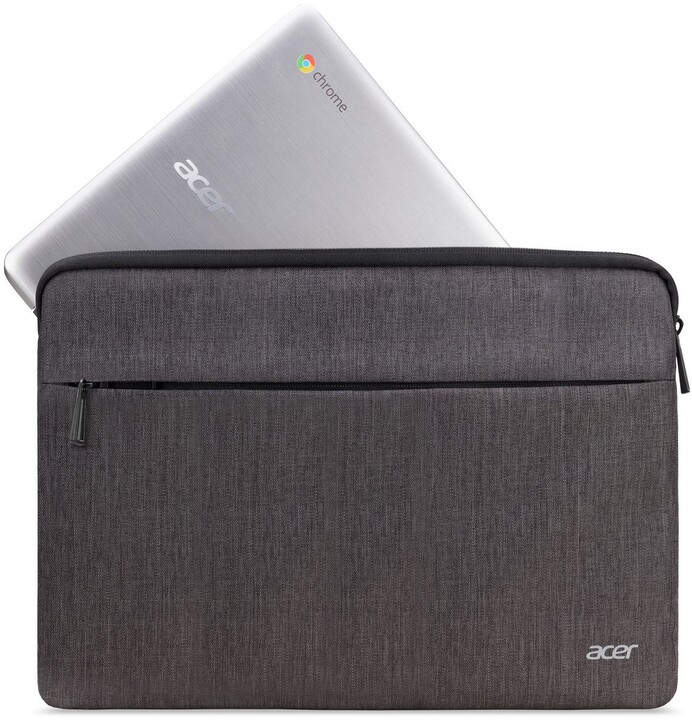 Acer pouzdro na notebook Dual Tone s přední kapsou, 14&quot;, šedá_469016763