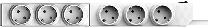 PowerCube modulární zásuvkový systém PowerStrip Modular Switch, 3 zásuvky, 1.5m, bílá + Modul Strip_352217966