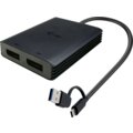i-tec adaptér USB-A/USB-C - 2x Displayport 4K@60Hz_1796230674