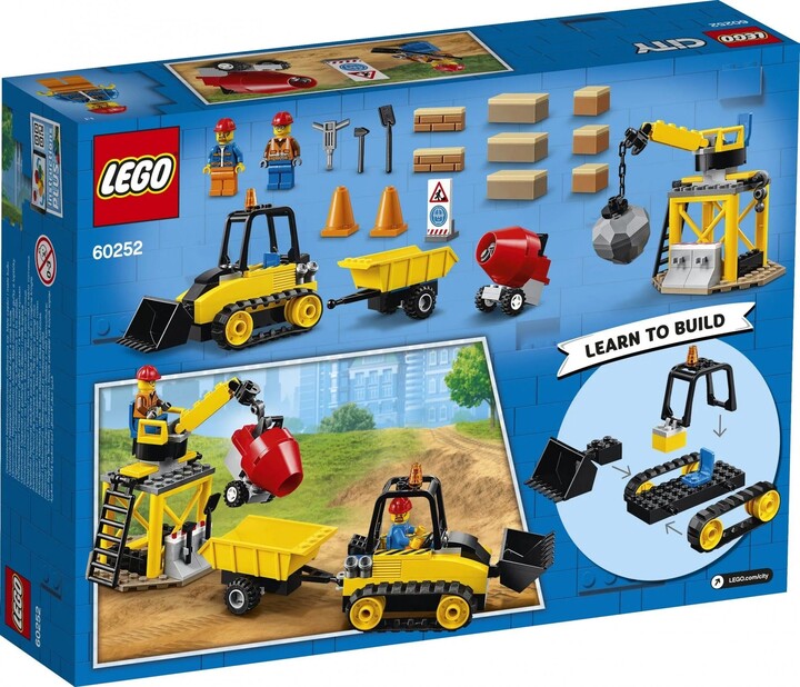 LEGO® City 60252 Buldozer na staveništi_1643333352