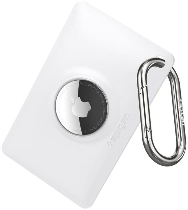 Spigen poutko Air Fit Card Case pro Apple AirTag, bílá_868778736