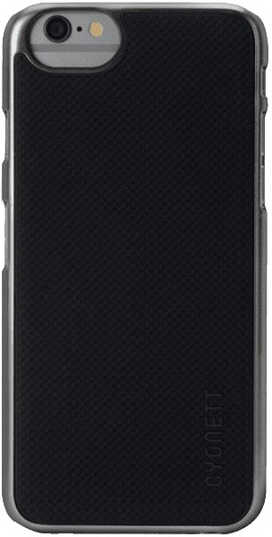 Cygnett PC se silikonovou vložkou pouzdro pro iPhone 6 plus - šedá/černá_770402123