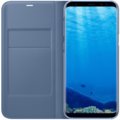 Samsung S8+, Flipové pouzdro LED View, modrá_545026434