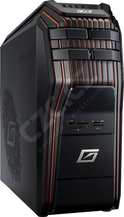 Acer Aspire G5910 Predator, černá-oranžová_859106503