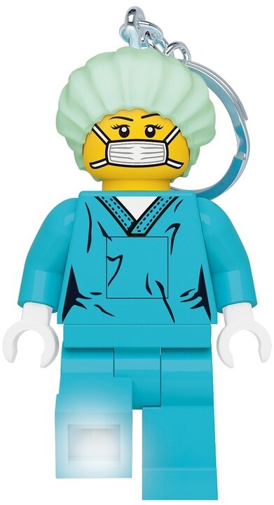 Klíčenka LEGO Iconic Chirurg, svítící figurka_615177795