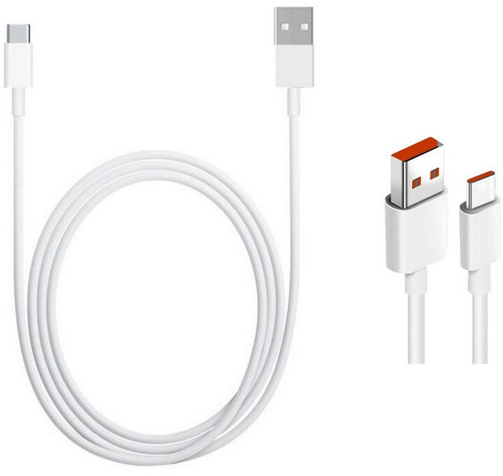 Xiaomi nabíjecí kabel USB-A - USB-C, 6A, 120W, bílá_636878427