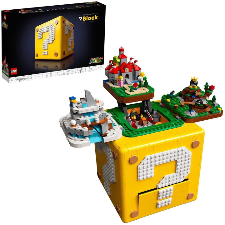 LEGO® Super Mario™ 71395 Super Mario 64™ akční kostka s otazníkem_943789054