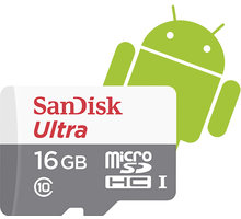 SanDisk Micro SDHC Ultra Android 16GB 80MB/s UHS-I