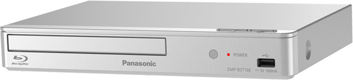 Panasonic DMP-BDT168EG, 3D, stříbrná_1854421549