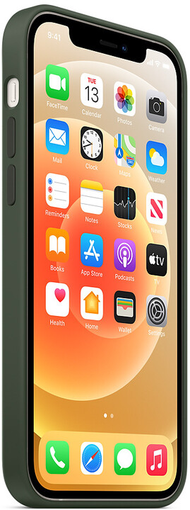 Apple silikonový kryt s MagSafe pro iPhone 12/12 Pro, zelená_9458181