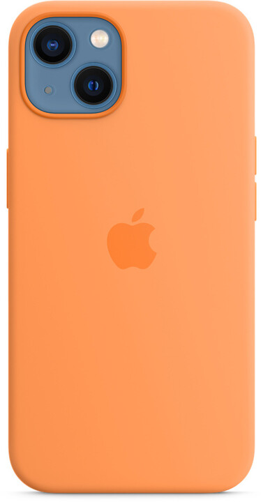 Apple silikonový kryt s MagSafe pro iPhone 13, měsíčkově žlutá_1048851803