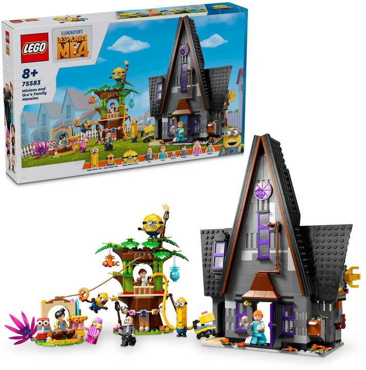 LEGO® Já padouch 4 75583 Mimoni a Gruův rodinný dům_870611032