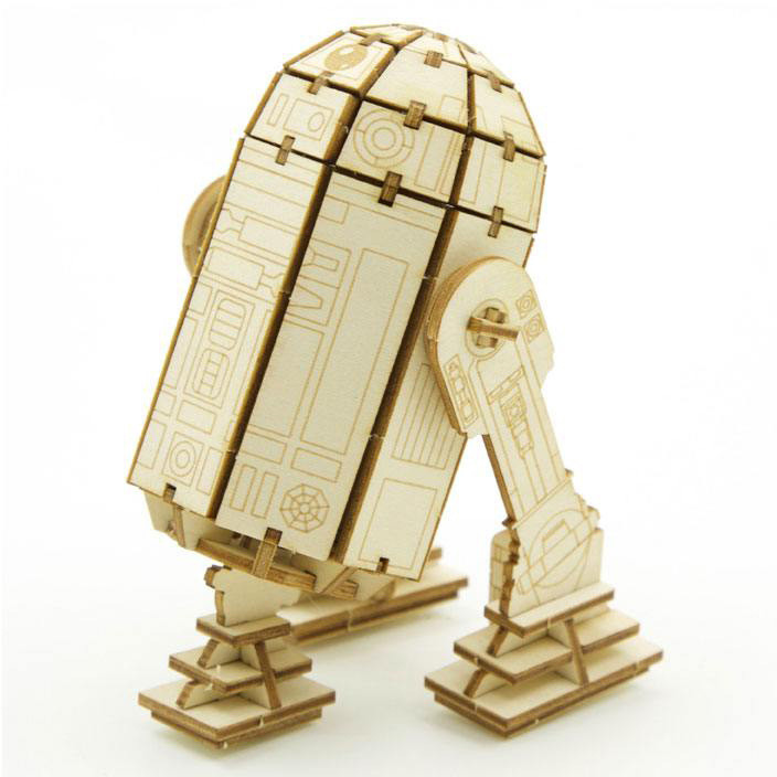 Stavebnice Star Wars - R2-D2 (dřevěná)_943988792