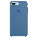 Apple silikonový kryt na iPhone 8 Plus / 7 Plus, džínově modrá