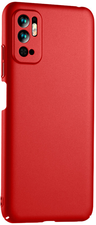 Lenuo Leshield zadní kryt pro Xiaomi Redmi Note 10 5G, červená_1995015240