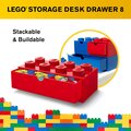 Stolní box LEGO, se zásuvkou, velký (8), červená_1001390785
