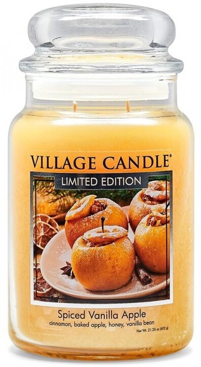 Svíčka vonná Village Candle, pečené vanilkové jablko, velká, 600 g_1130877440