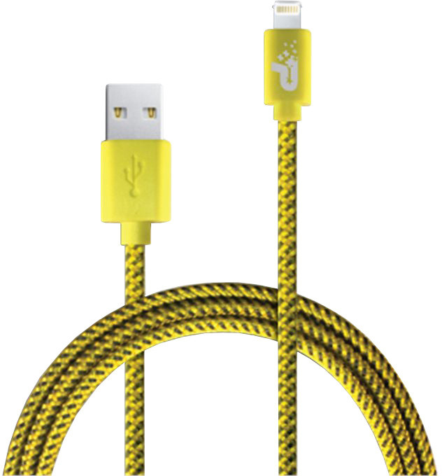 Patriot Lightning kabel MFi,pletený žlutý,1m_919869332