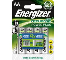 Energizer baterie AA/HR6 POWER PLUS nabíjecí 2000mAh , 4ks_1930655541