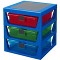 Organizér LEGO, 3 zásuvky, modrá_796439504