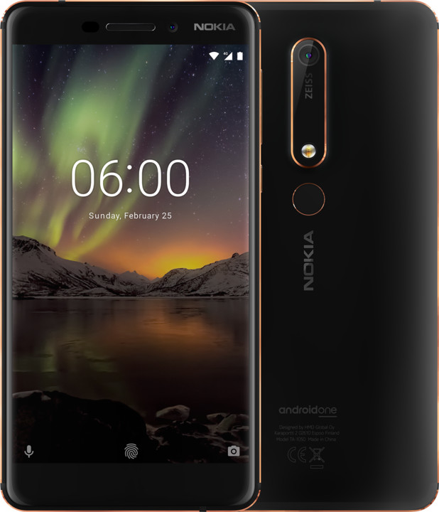 Nokia 6.1 2018, Dual Sim, 64GB, černá_1290493918