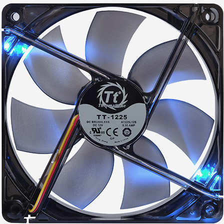 Thermaltake Pure S 12 LED Blue, 120mm_940602611
