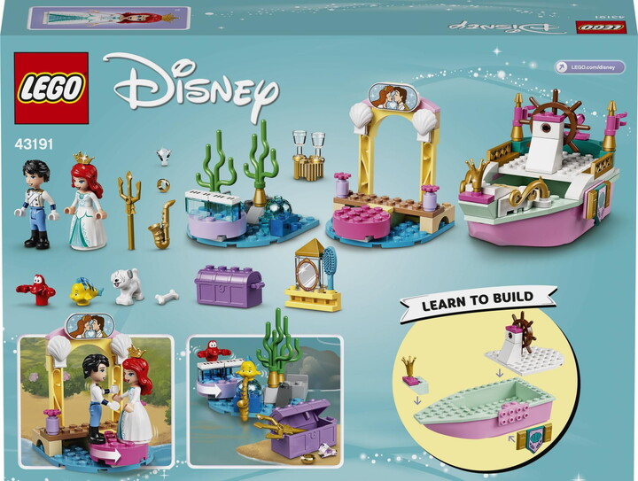 LEGO® Disney Princess 43191 Arielina slavnostní loď_820173874