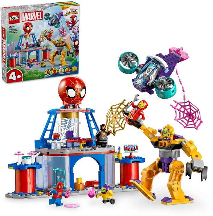 LEGO® Marvel 10794 Pavoučí základna Spideyho týmu_1350096990