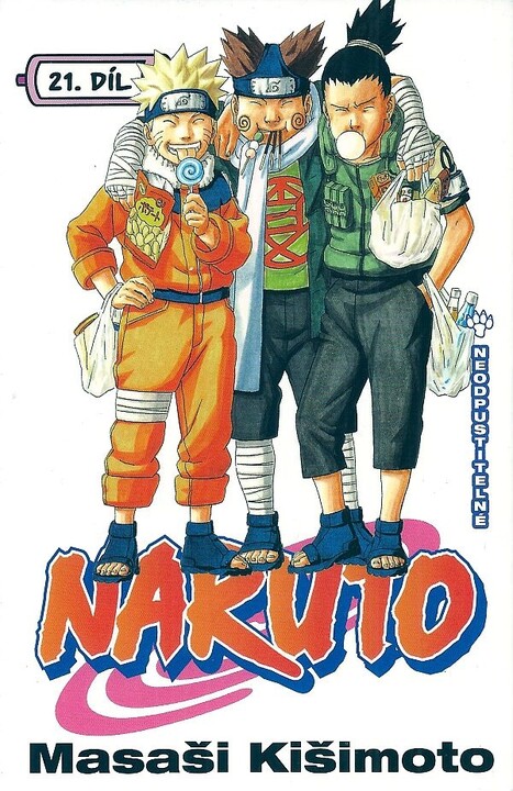Komiks Naruto: Neodpustitelné, 21.díl, manga