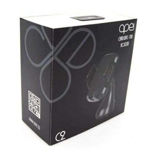 Apei Qi C2 Wireless Car Charger, černá_541476670