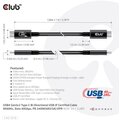 Club3D kabel USB-C, Data 40Gbps, PD 240W(48V/5A) EPR, M/M, 1m_1655605190
