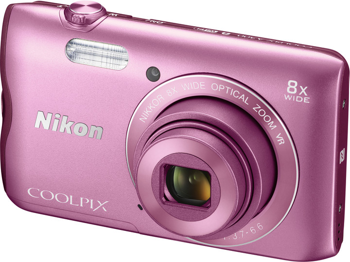 Nikon Coolpix A300, růžová_1496250111