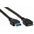 AQ KCJ005, USB 3.0 M/micro USB 3.0 M kabel, 0,5m