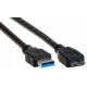 AQ KCJ005, USB 3.0 M/micro USB 3.0 M kabel, 0,5m